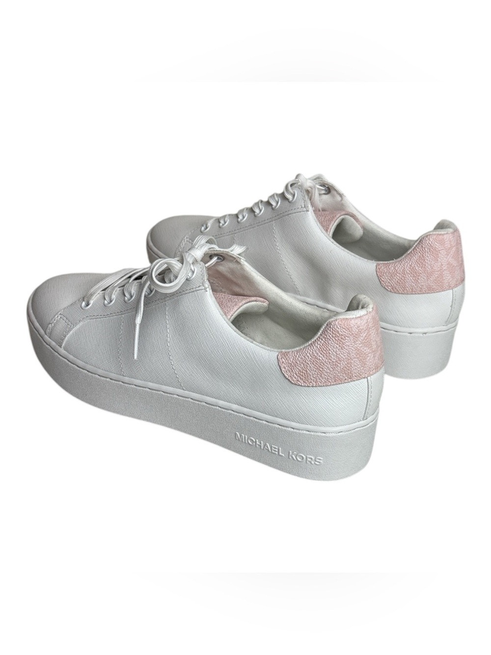 Michael Kors White Pink Fashion Sneakers